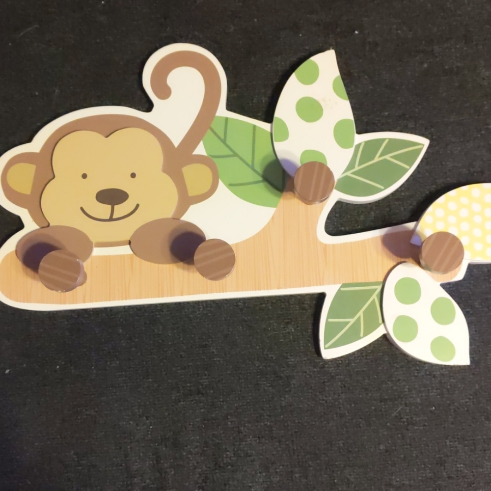 Monkey coat hanger